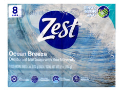 Zest Brise Océane : ensemble de barres avec mousse riche pour nettoyage rafraîchissant