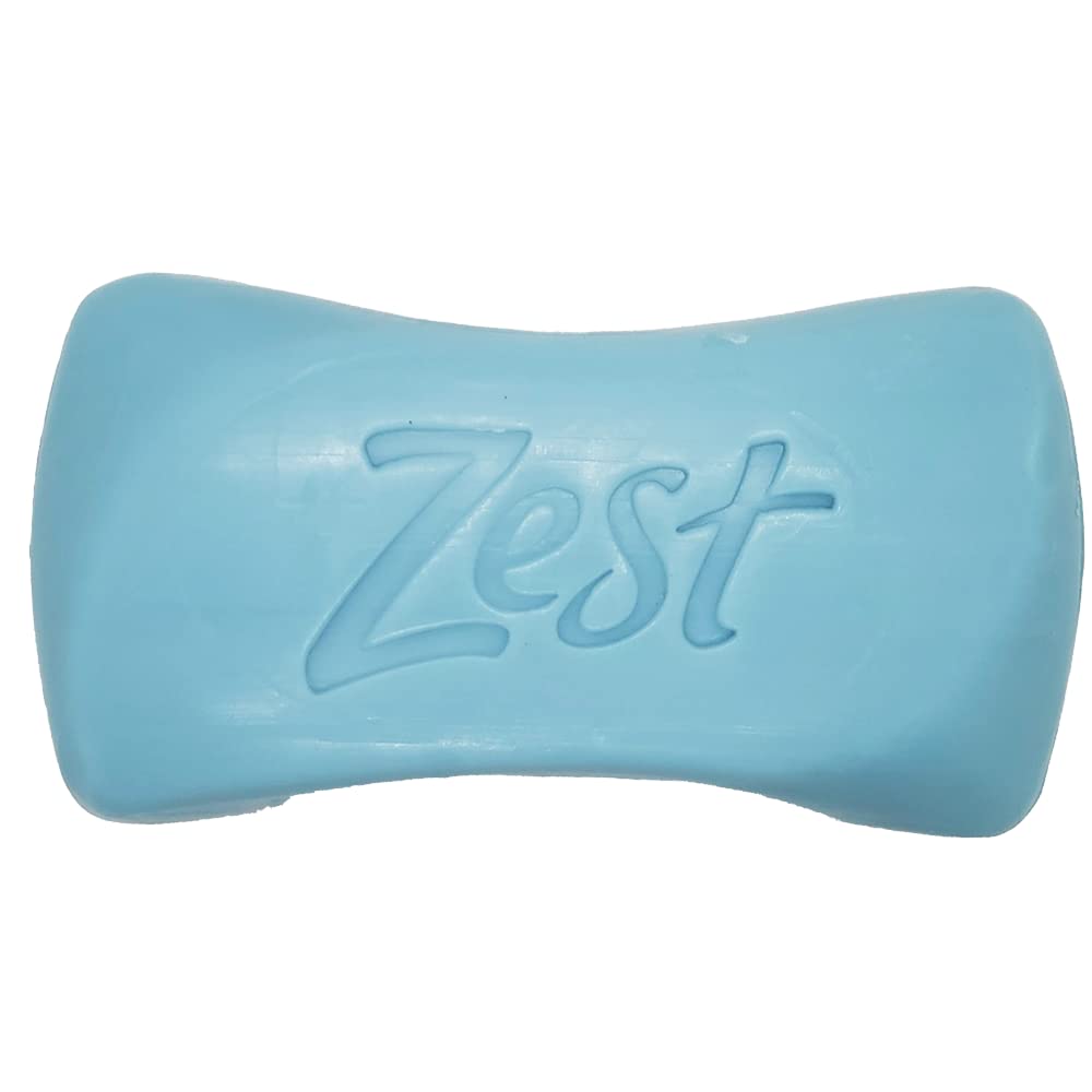 Zest Savon Barres Brise Océane — application facile et mousse généreuse.