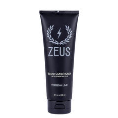 ZEUS Soin barbe Verveine et Citron Vert — bouteille, hydratation douce.