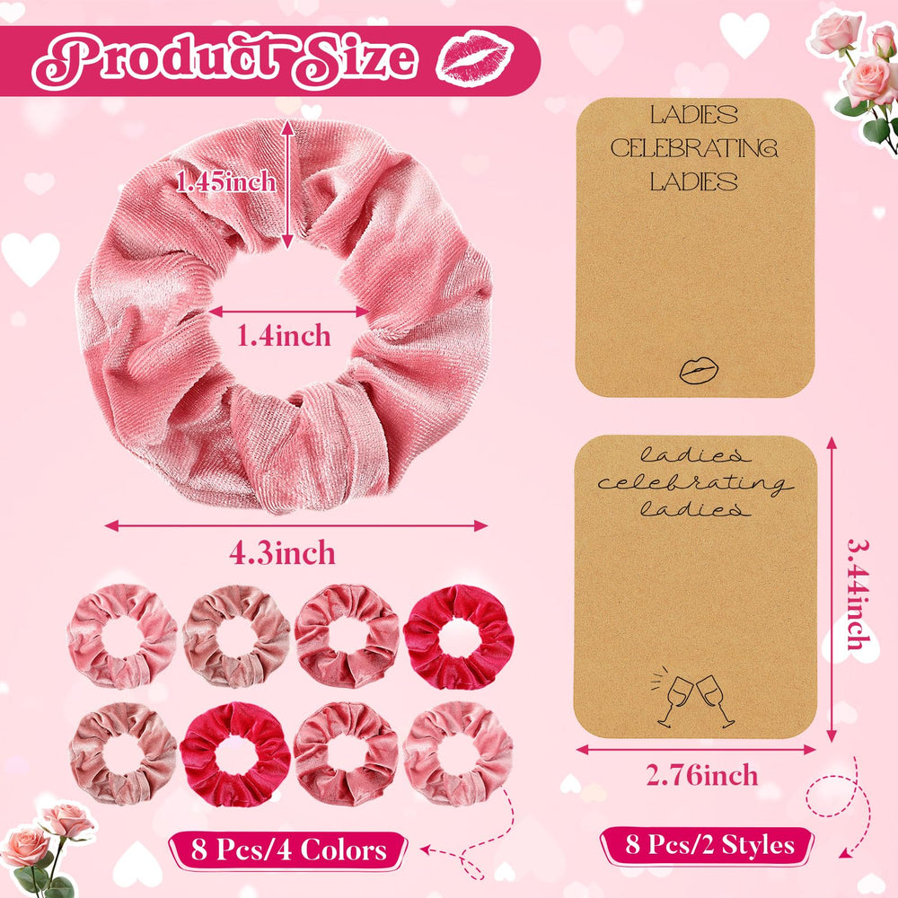 Les scrunchies velours Zeyune offrent confort et douceur, idéal pour attacher les cheveux quotidiennement.