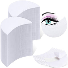 Zhanmai pad yeux demi-lune blanc, protection efficace lors du maquillage.