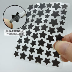 Patch ZHAOLIESM étoile noire 14mm: grande couverture pour zones étendues.