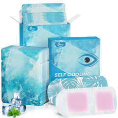 ZHENYEMEI hydrogel masque-yeux refroidissant, regard frais après une longue journée.