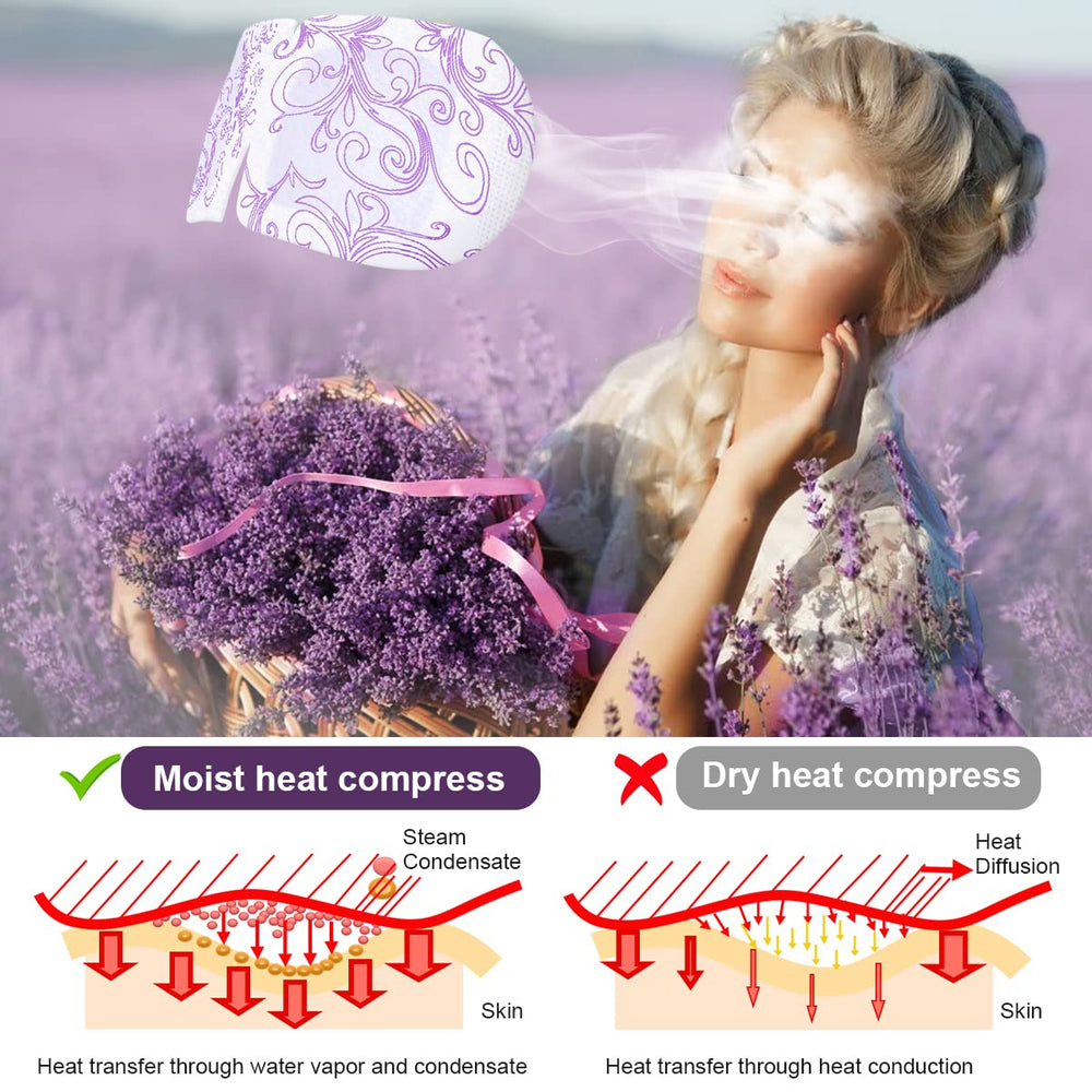 ZHENYEMEI Masque Yeux Lavande – sensation apaisante et hydratation