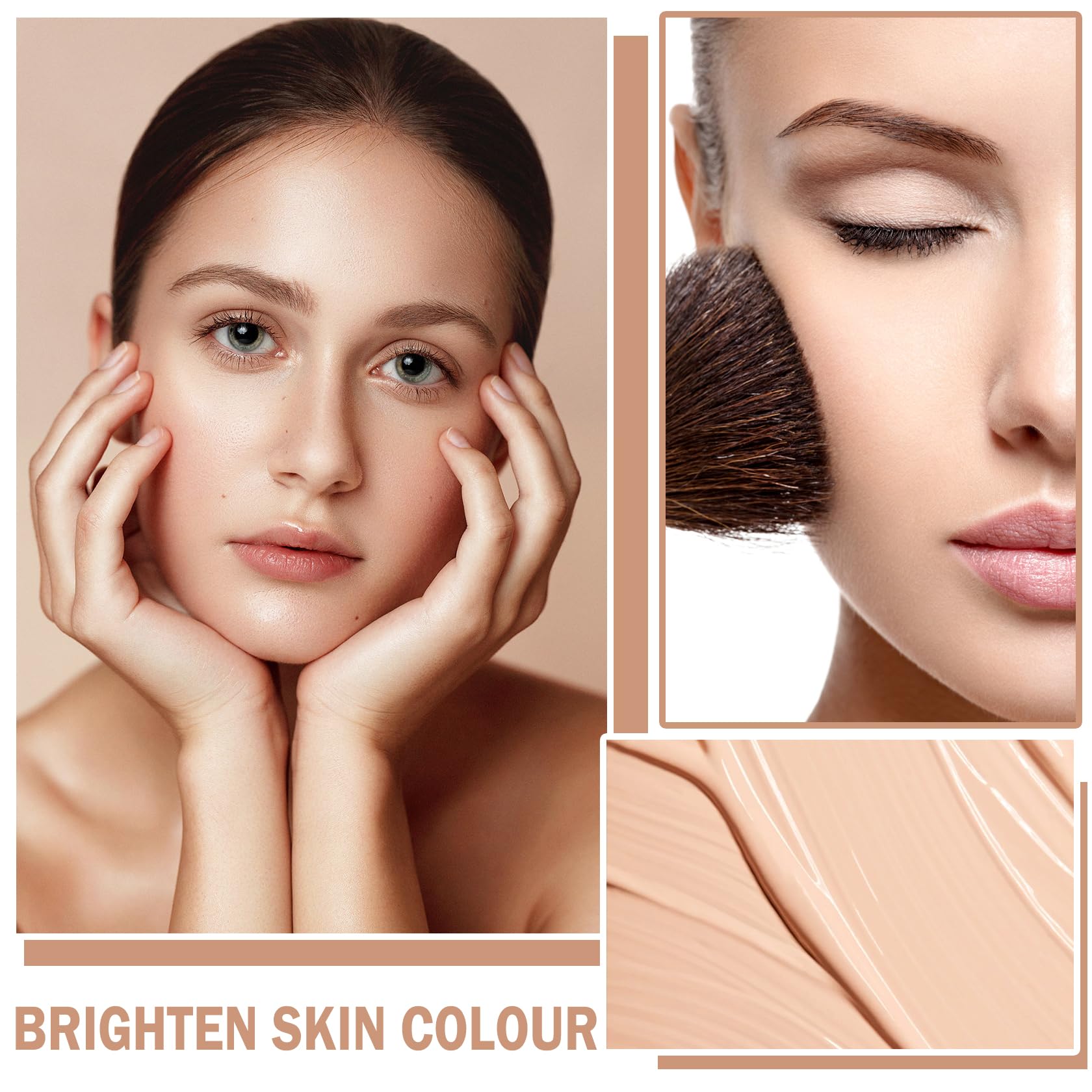 ZHISHUDL AirBrush Teint-naturel-bien-etre: rendu subtil, utilisation quotidienne.