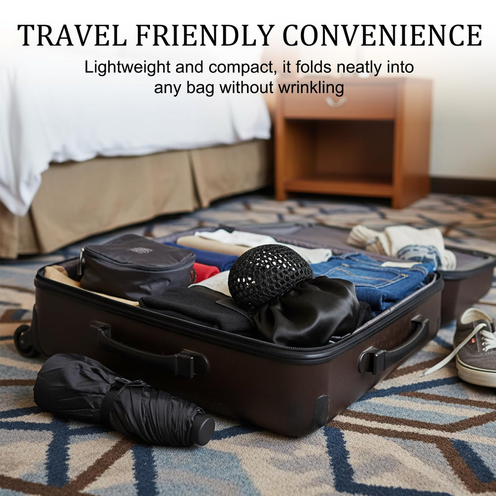 ZHLKHIOP accessoire-voyage: rangement compact et coiffures préservées.