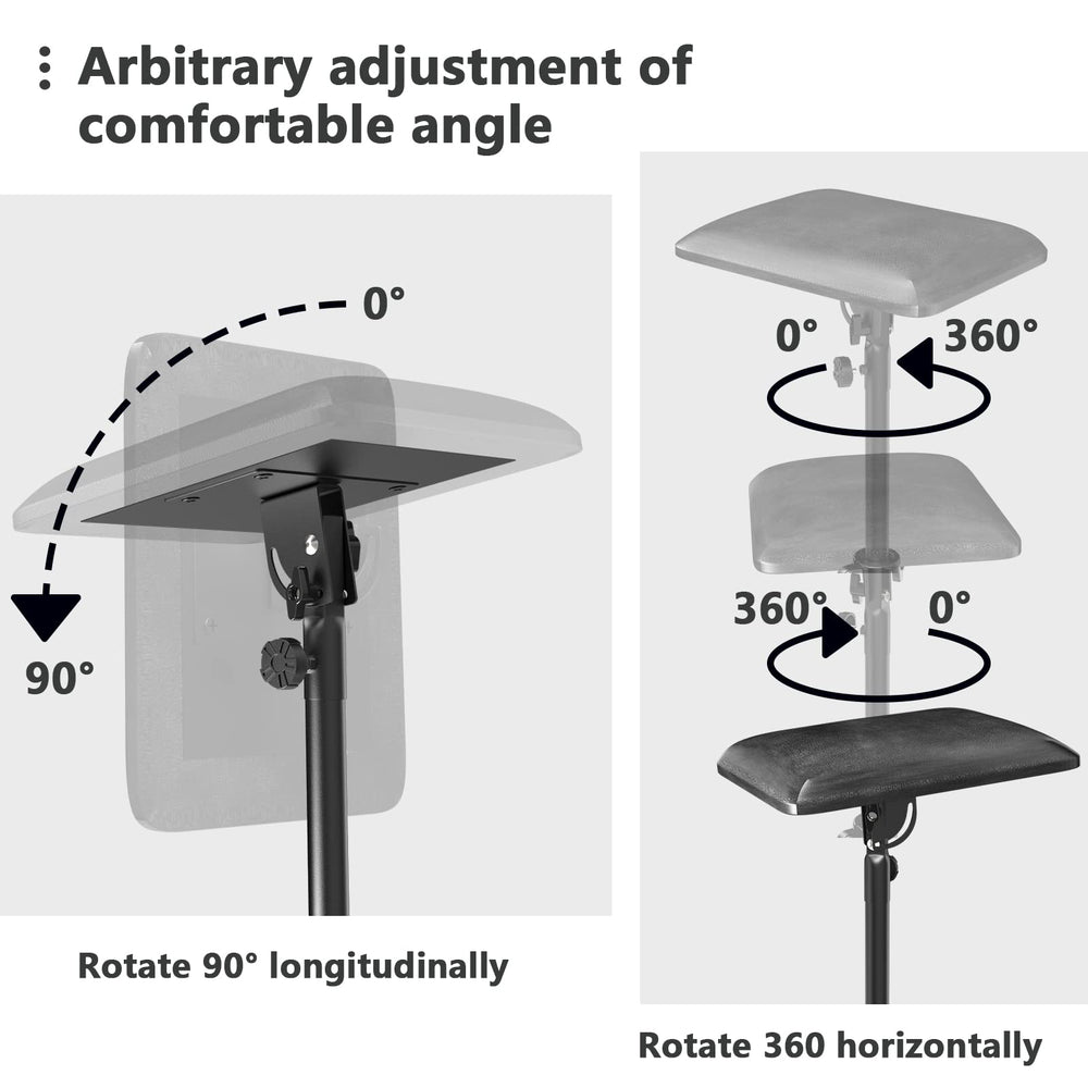 ZHOOGE angle et rotation 90° et 360°, ajustement précis.