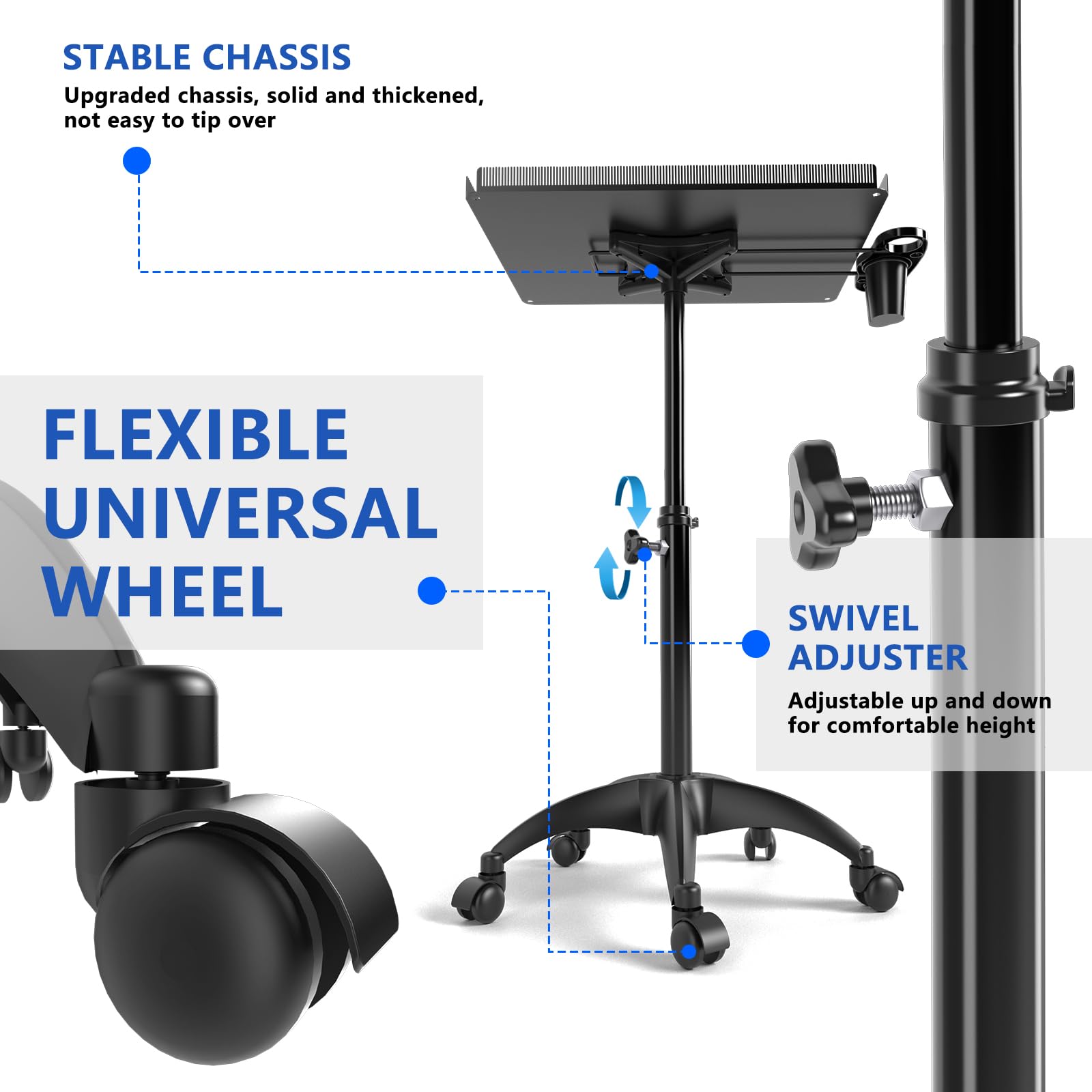 ZHOOGE chariot-extension: rack pour extensions et outils de tressage.