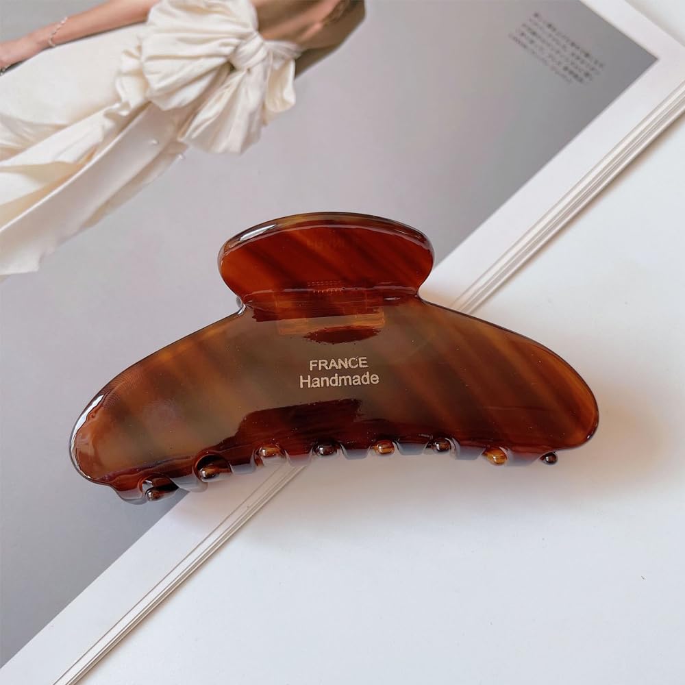 ZHOUMEIWENSP pince-cheveux-usage-quotidien-caramel convient au quotidien.
