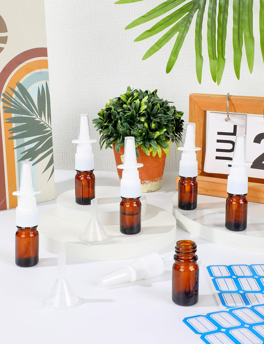 Embout précis du spray nasal ZHWKMYP assurant une dose homogène.