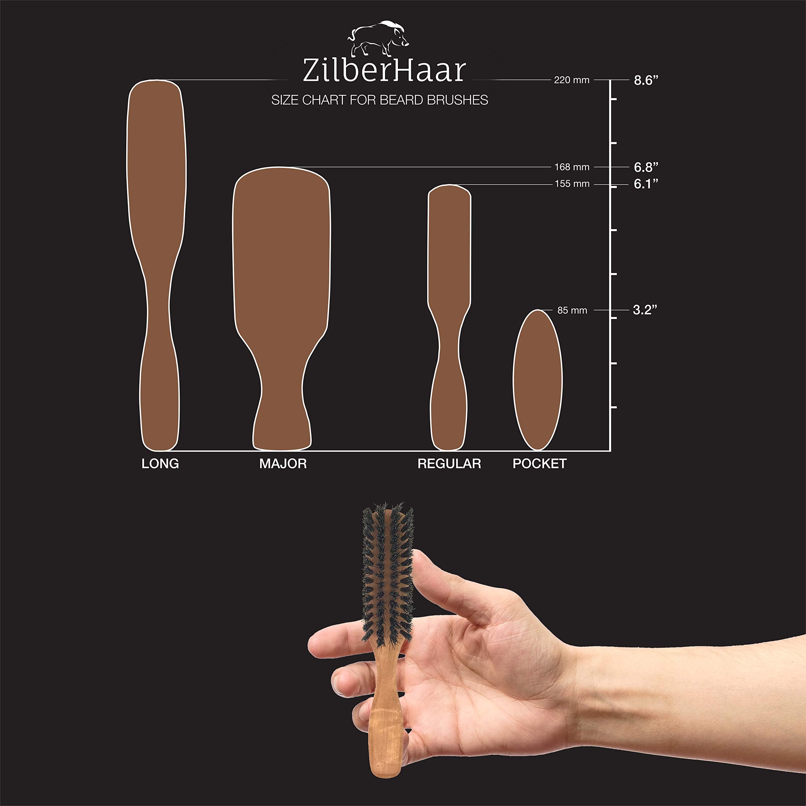 Brosse ZilberHaar barbe kit de soin