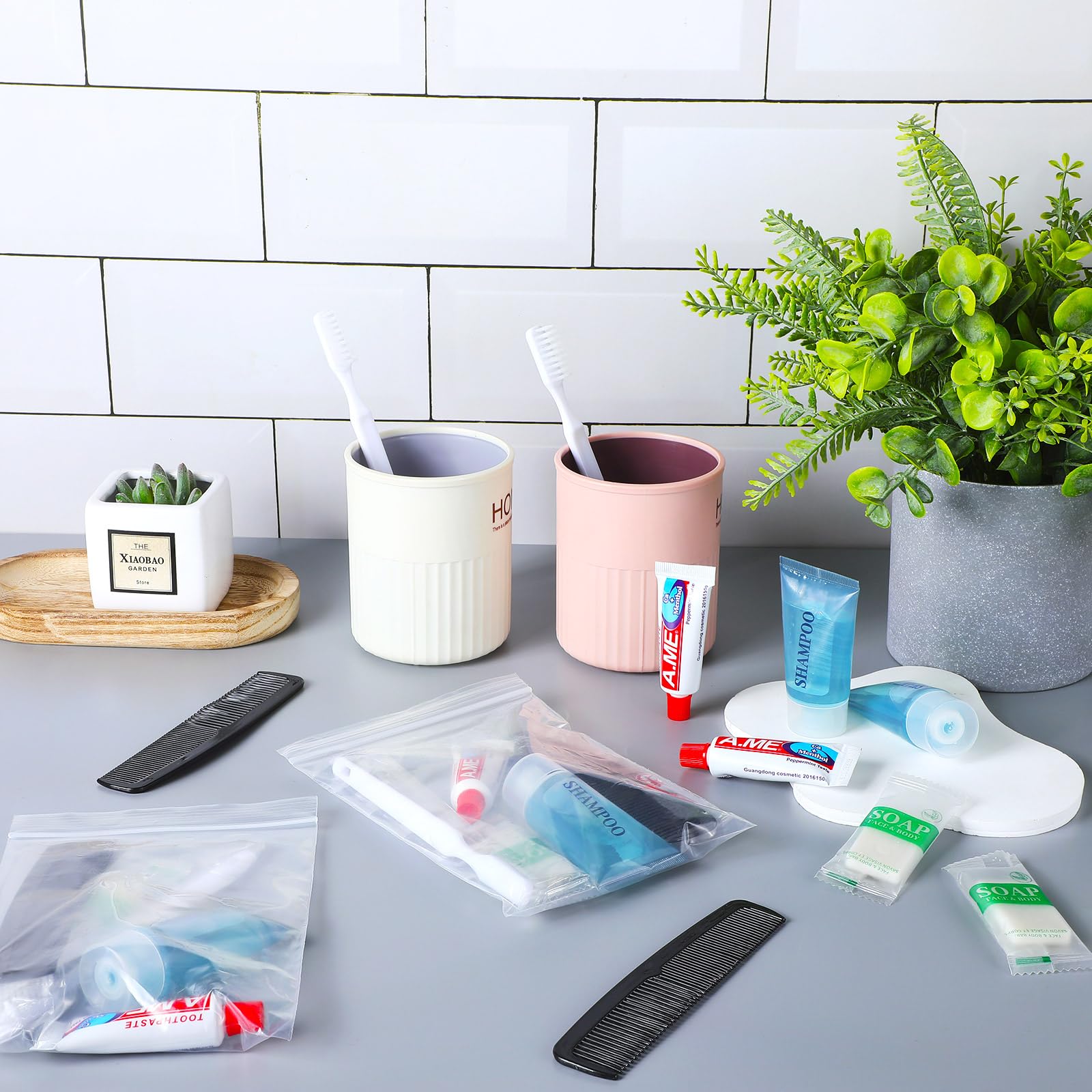 Brosse à dents Ziliny 60 pièces, pratique et hygiénique en voyage