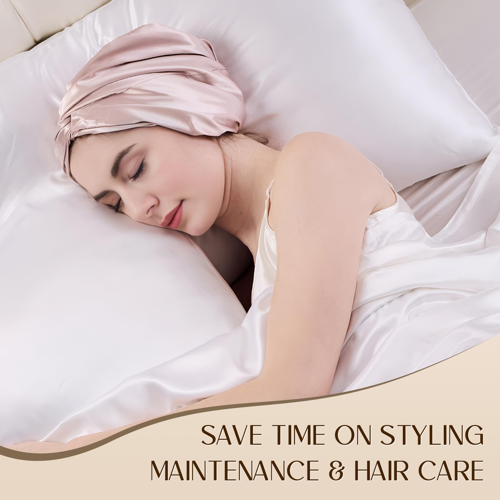 Bonnet ZIMASILK hypoallergénique certifié OEKO-TEX pour peau sensible.