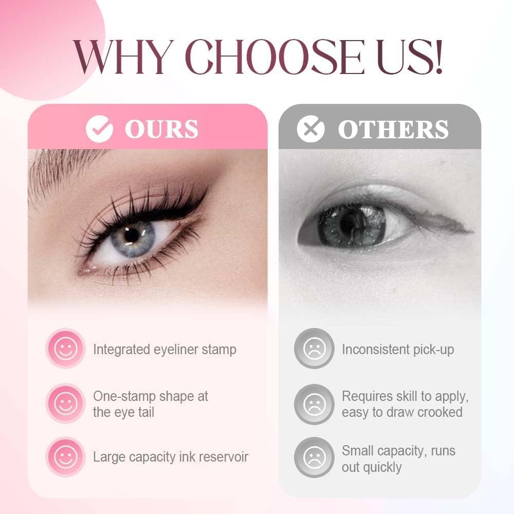Embout aile du zimdun pour un look eyeliner 3-en-1.