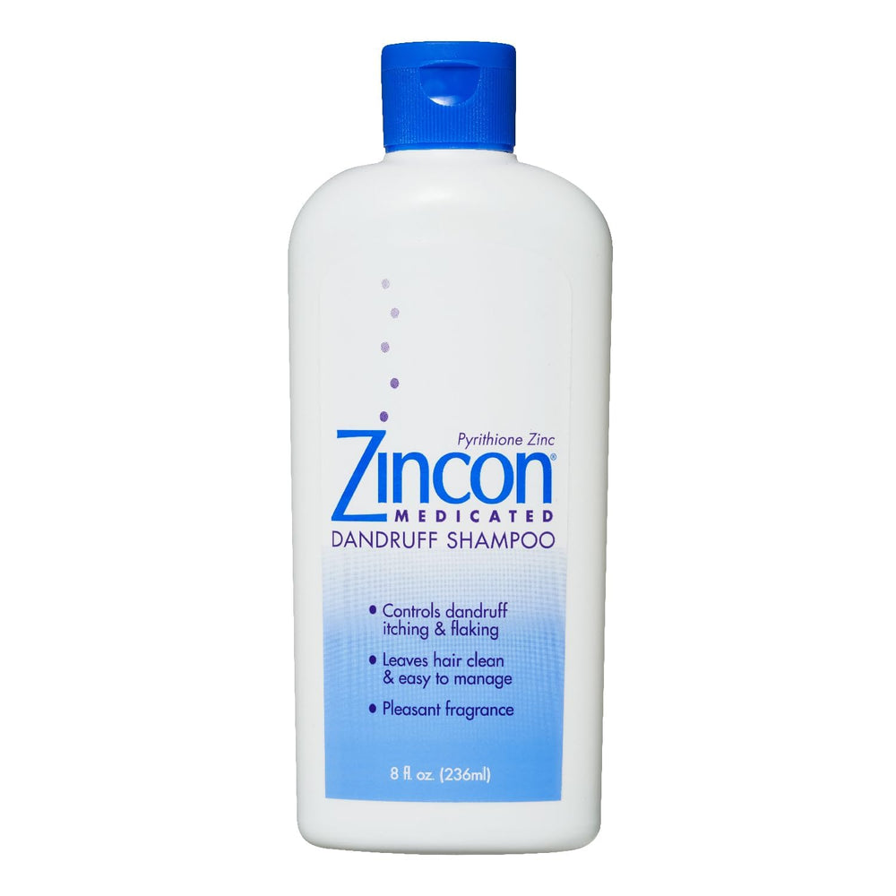 Zincon Shampoing : bouteille en main, nettoie en douceur