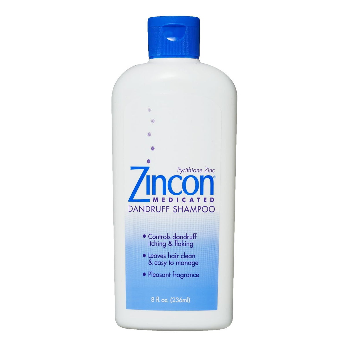 Zincon Shampoing : bouteille en main, nettoie en douceur