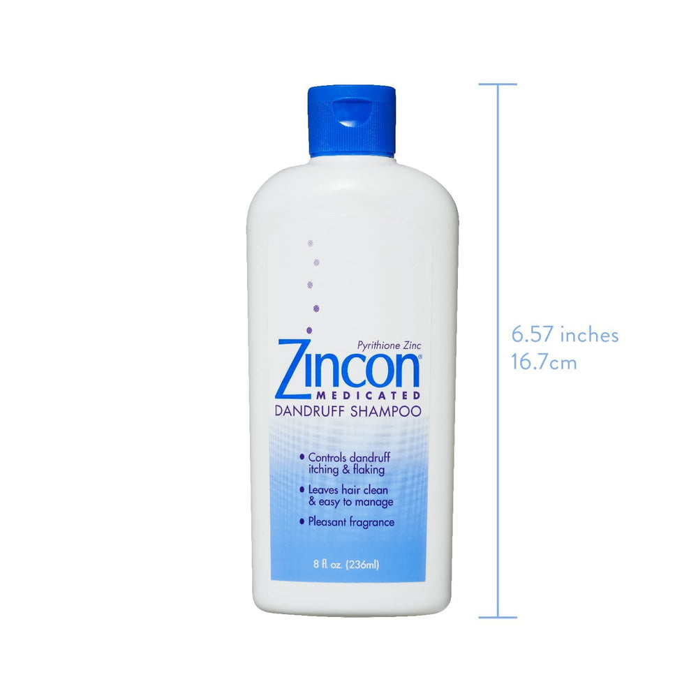 Zincon Shampoing : parfum léger et frais pendant le lavage
