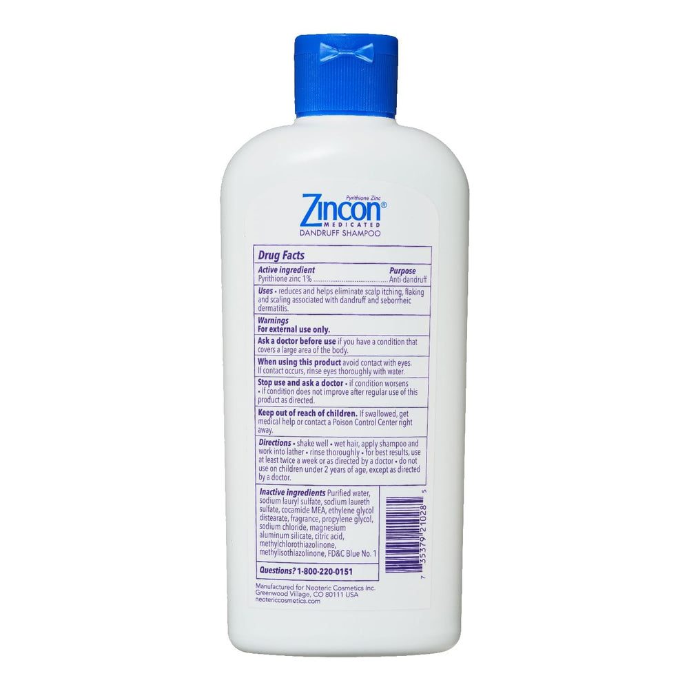 Zincon Shampoing : routine quotidienne facile à adopter
