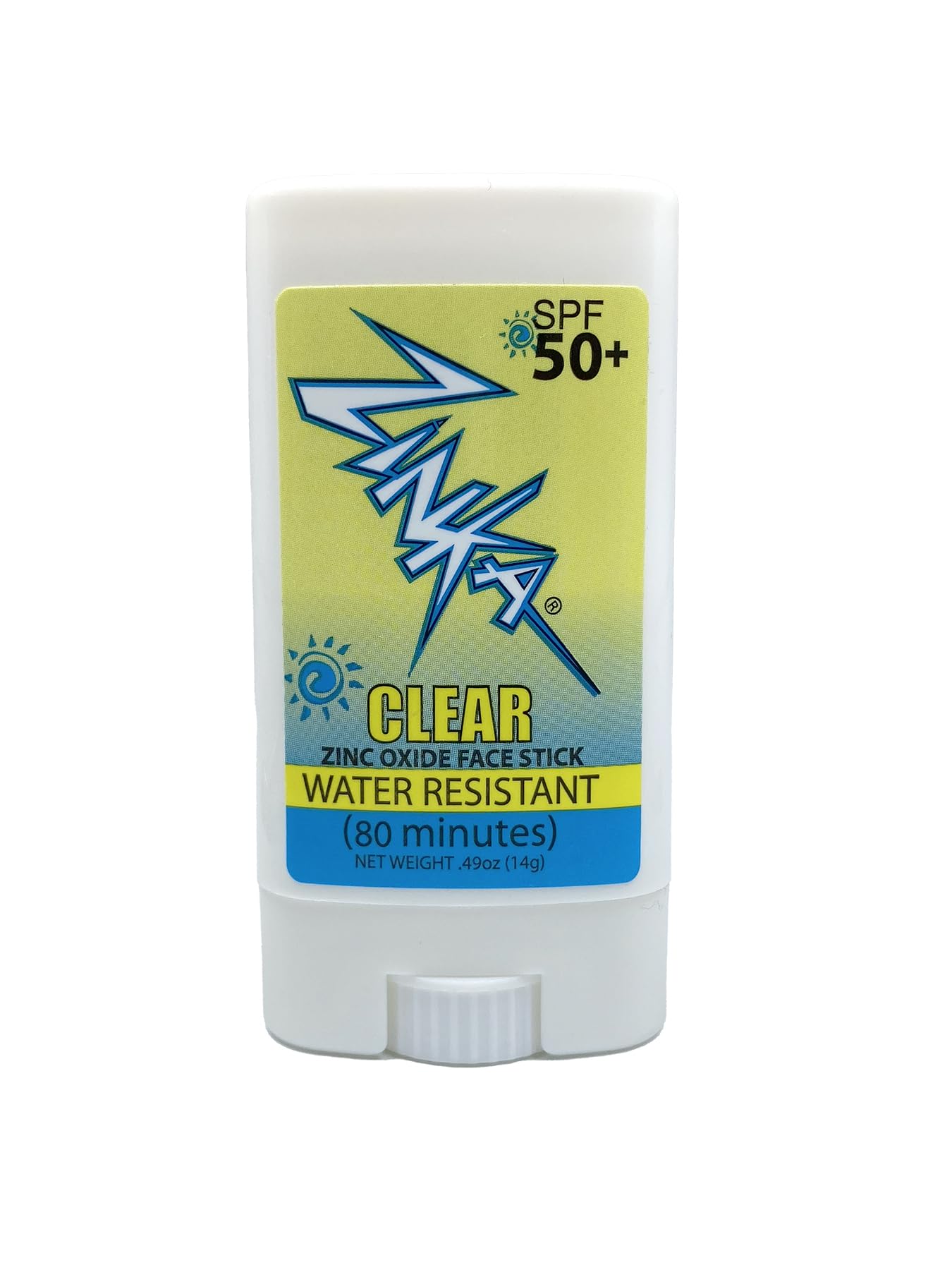 Zinka Stick solaire transparent visage – protection UV discrète et efficace.