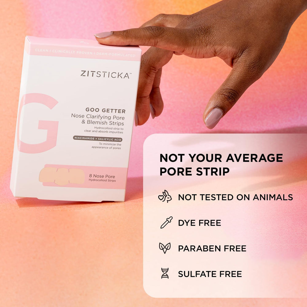 Bandes ZitSticka : barrière protectrice contre les mains et irritations.