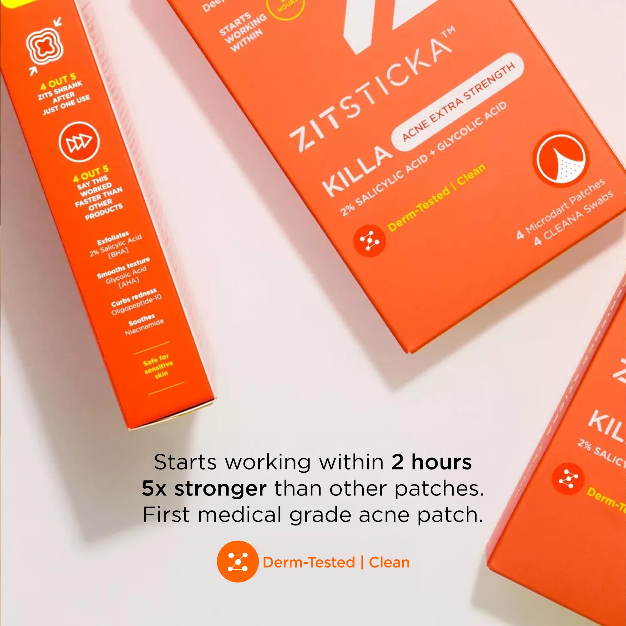 Patch ZitSticka discret pour un usage quotidien