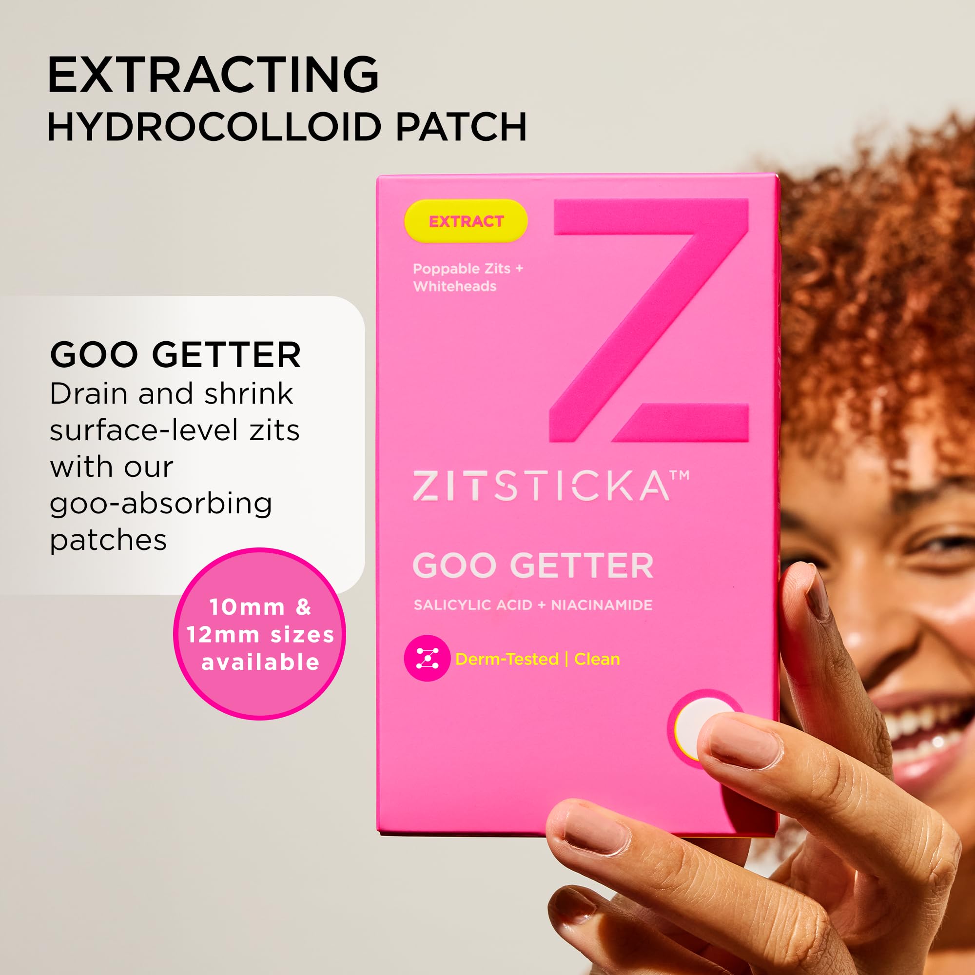 Emballage ZitSticka Goo Getter prêt à être intégré dans votre routine.