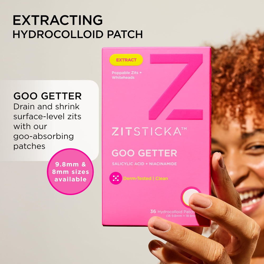 ZitSticka Goo Getter pansement corps: adherent et discret pour les zones sensibles