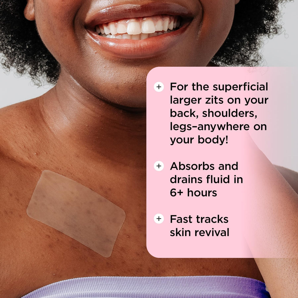 Texture hydrocolloïde ZitSticka Goo Getter, occlusive et résistante à l’eau.