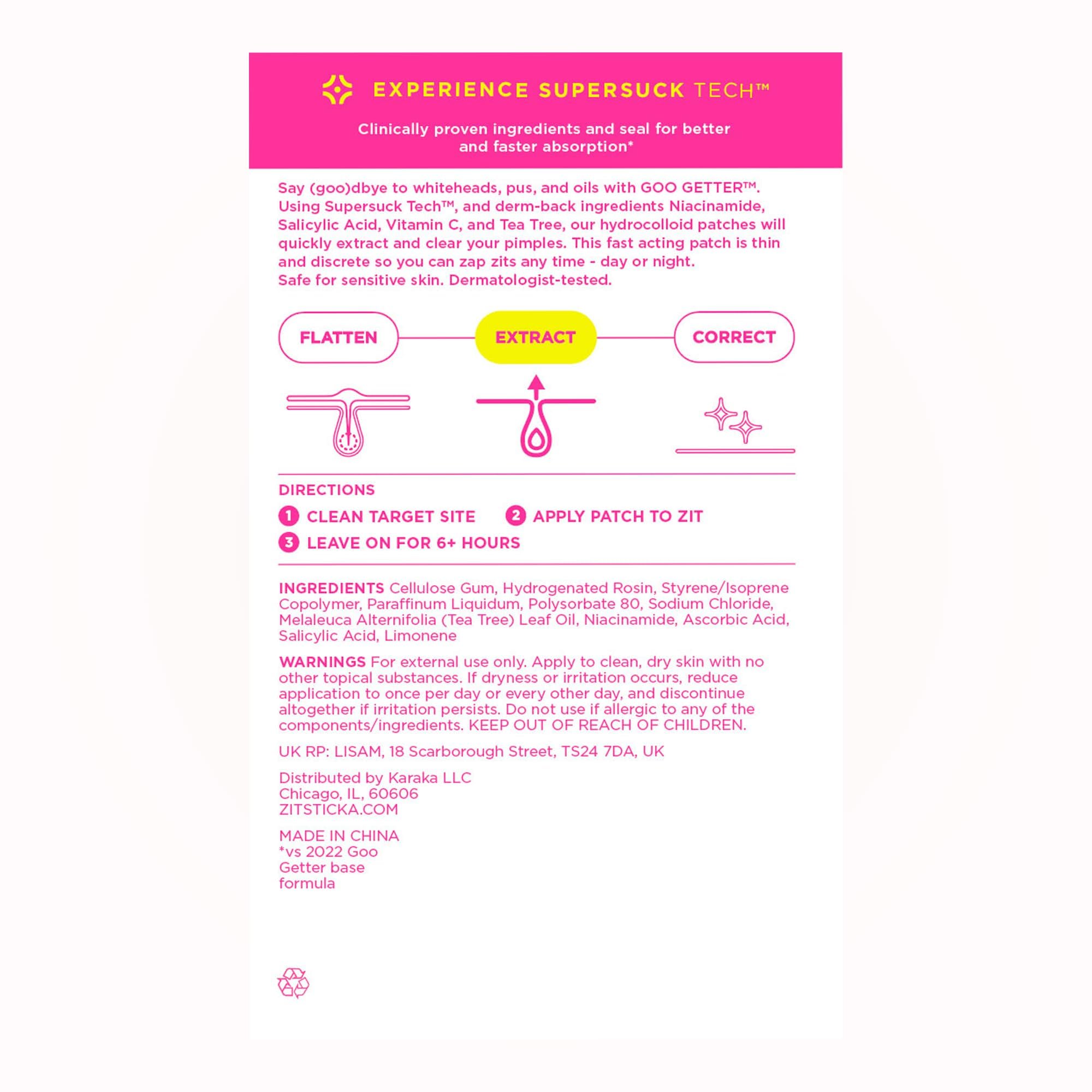 Usage quotidien ZitSticka Goo Getter: solution discree pour routines de soin
