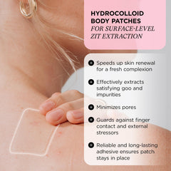 ZitSticka Goo Getter patch visage discret aidant à lisser l’apparence des boutons.