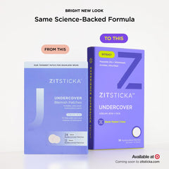 Patch hydrocolloïde ZitSticka, aide à absorber les résidus en surface.