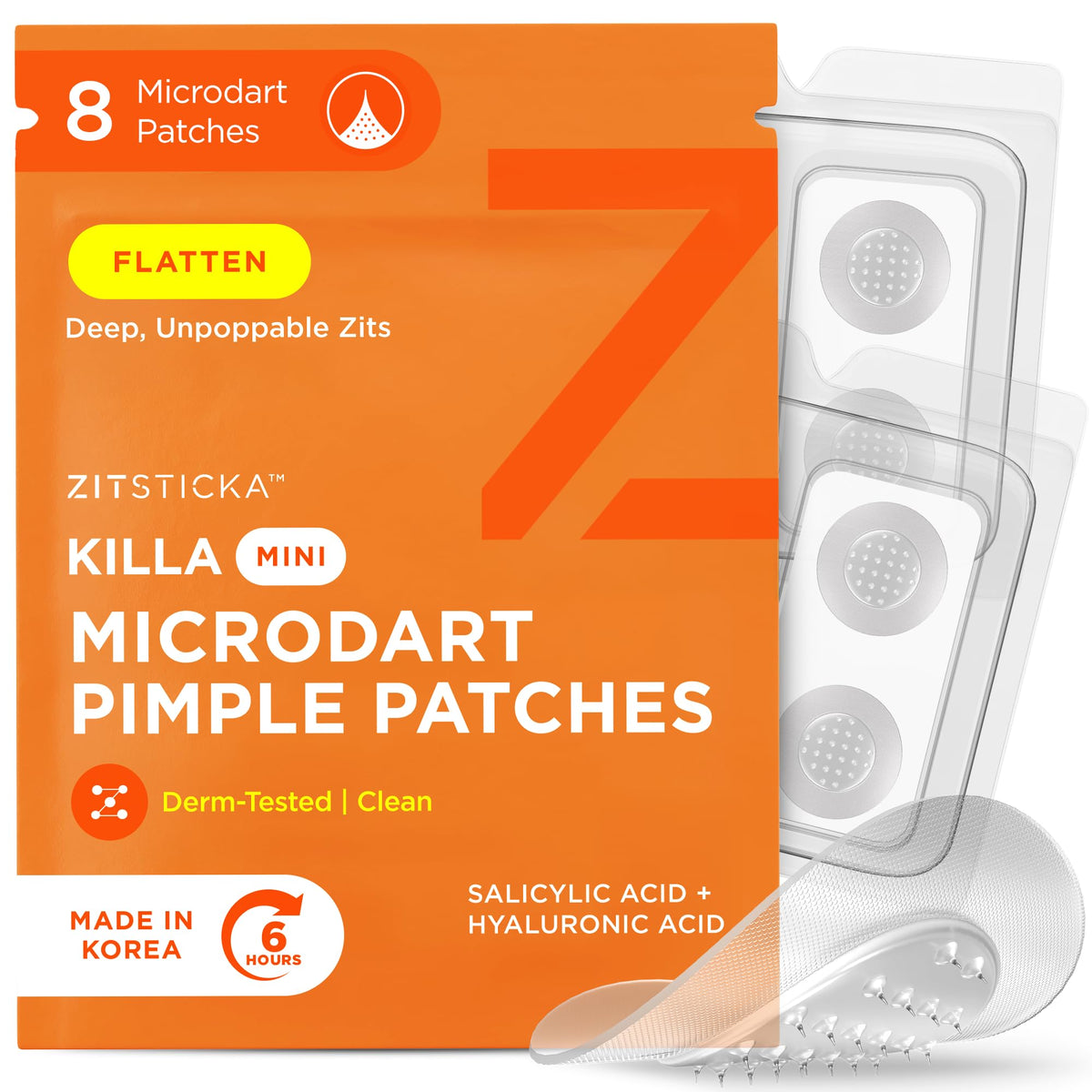 ZitSticka Killa Mini emballage élégant et discret pour usage nomade.