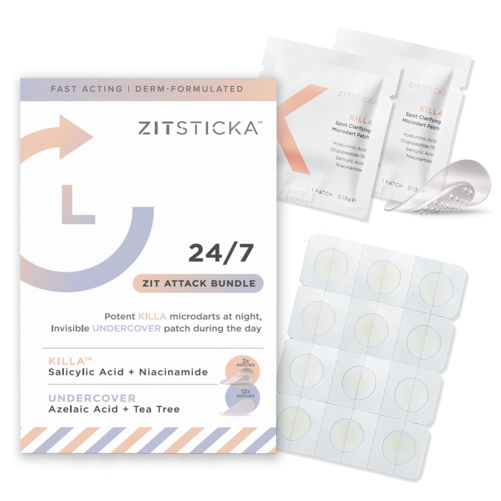 ZitSticka KILLA patch-bouton profond: cible les boutons tôt pour une peau plus nette.