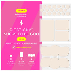 Patch hydrocolloïde ZitSticka pour visage et corps absorbant les impuretés.
