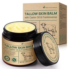Le baume ZIXAOK au tallow pour visage et corps, hydratation durable.