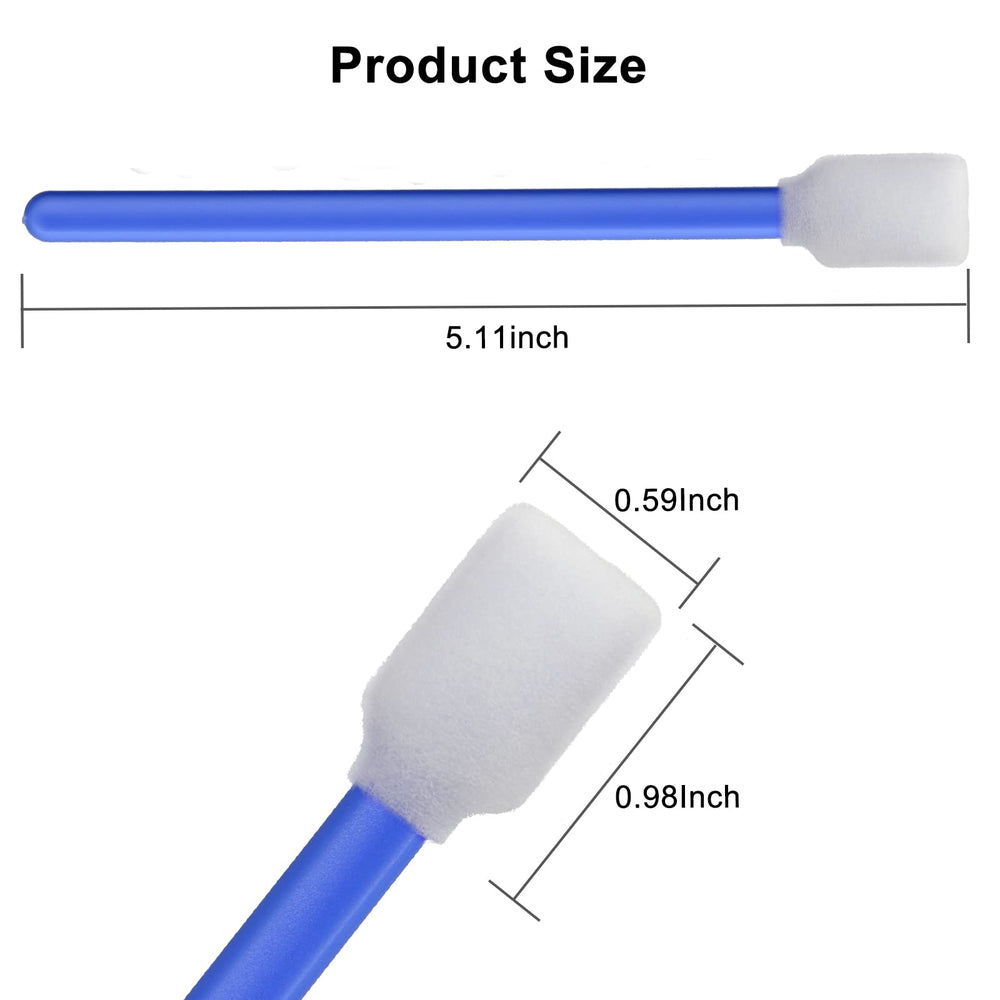 Tête en mousse ZIZNBA, entretien précis des surfaces sensibles.