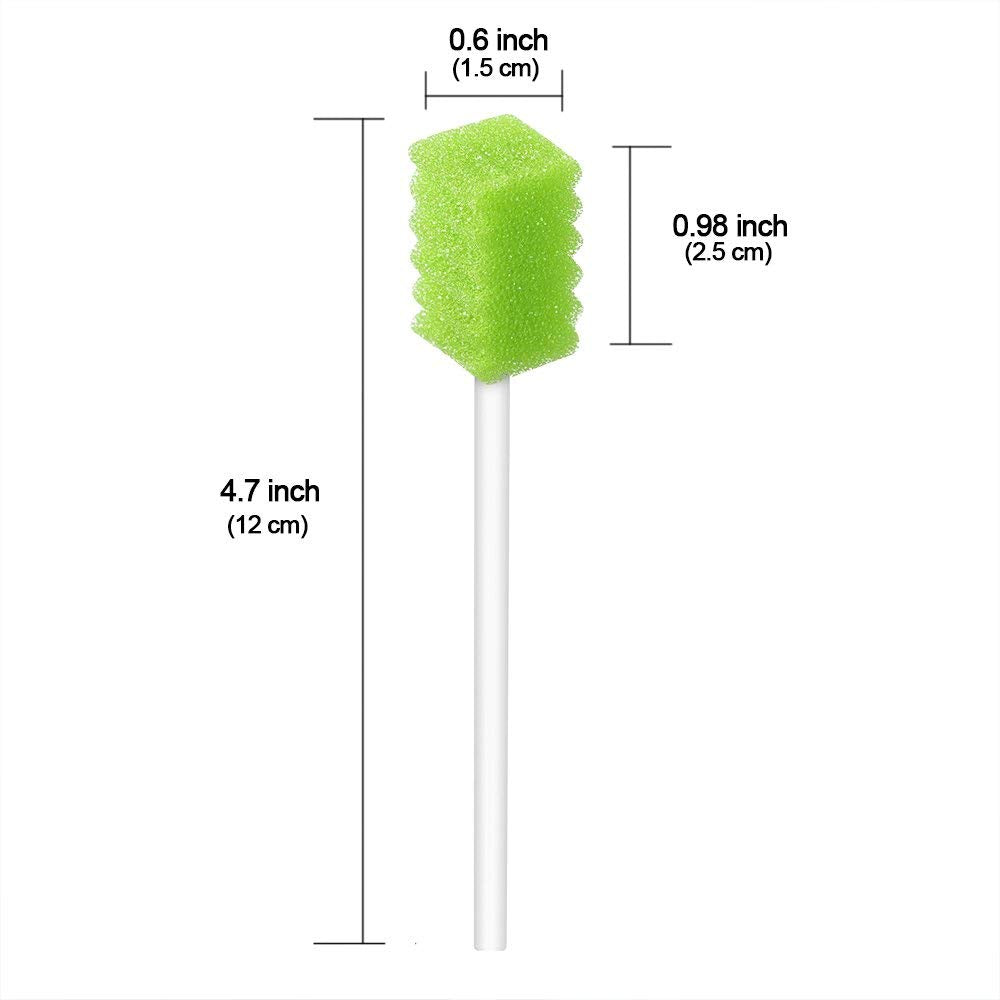 ZIZNBA avec tige en papier; éponge stérile pour usage pratique.