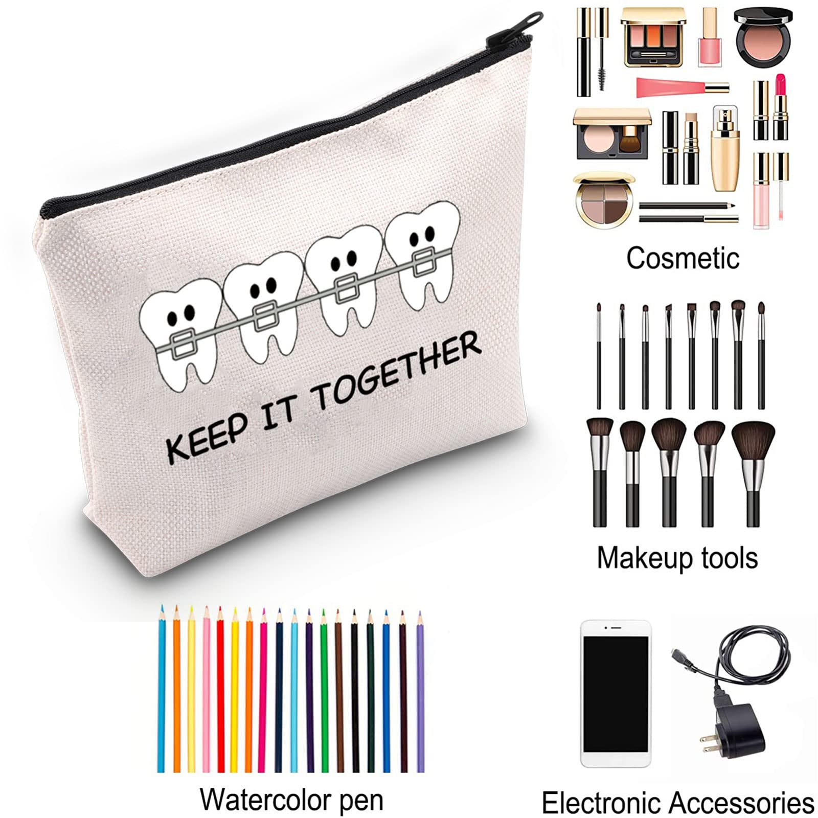 ZJXHPO Trousse petit format, légère et portable
