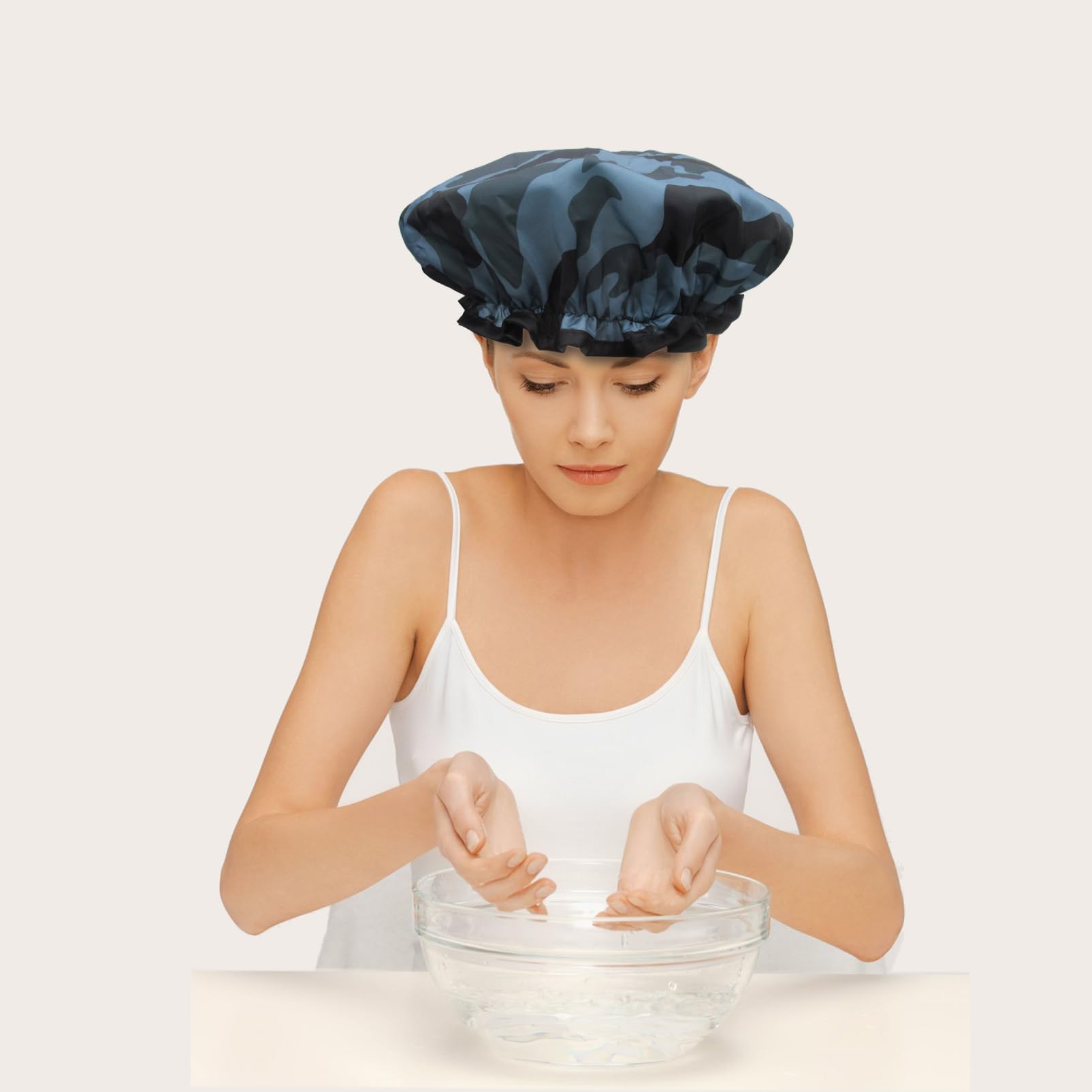 ZKLLGHE bonnet idéal pour cuisine et soins du visage.