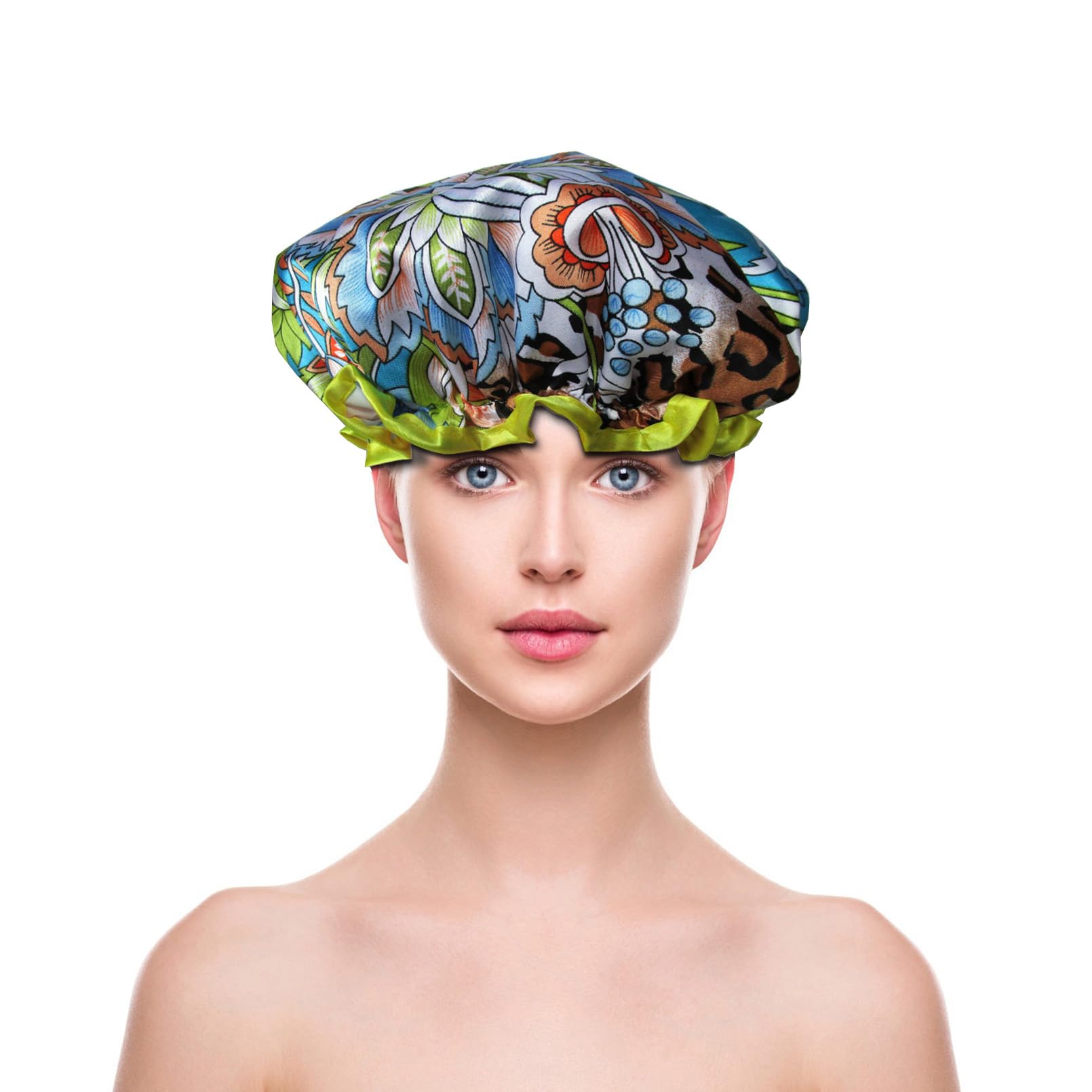 Bonnet de douche pratique pour salle de bain et spa signé ZKLLGHE