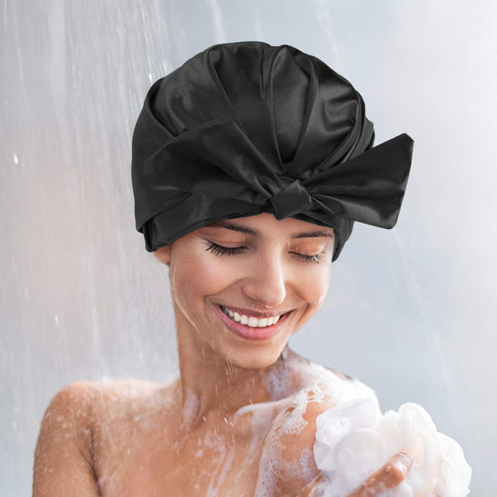 ZKLLGHE cap-douche pliable voyage, facile à transporter.