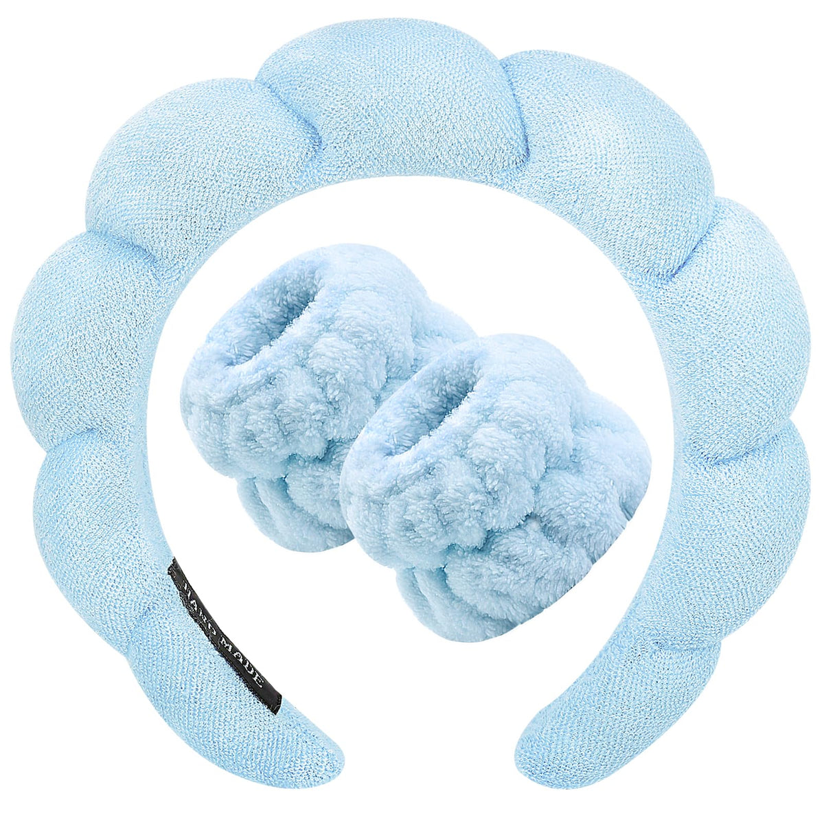Zkptops bandeau spa pour nettoyage visage, absorption efficace.