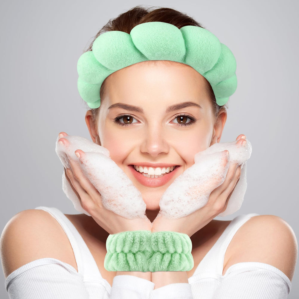 Zkptops bracelet poignet éponge — absorption rapide et maintien des cheveux
