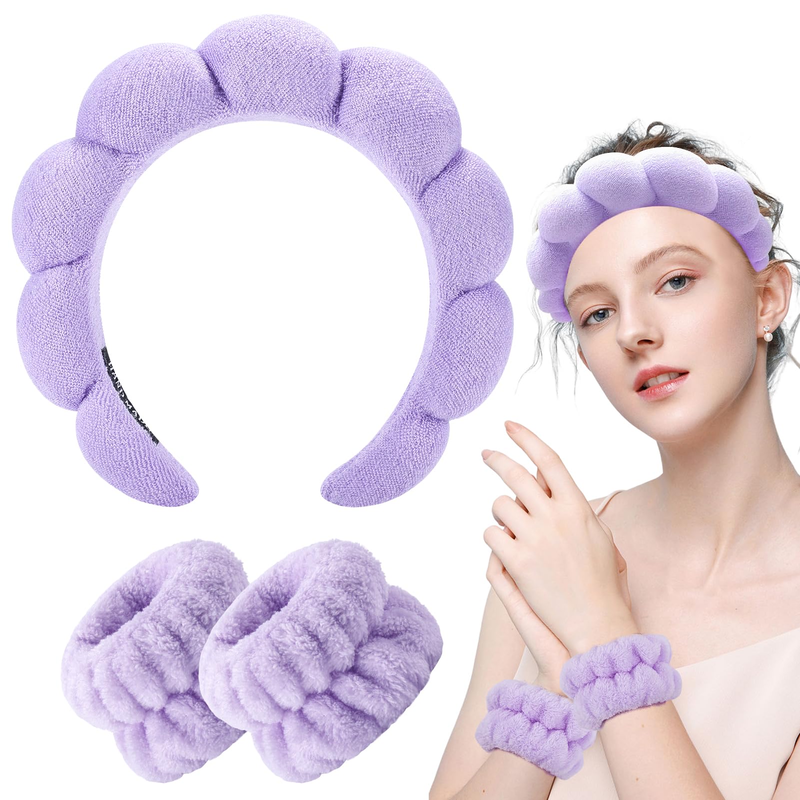 Cadeau soin de la peau Zkptops violet, élégant et pratique à offrir