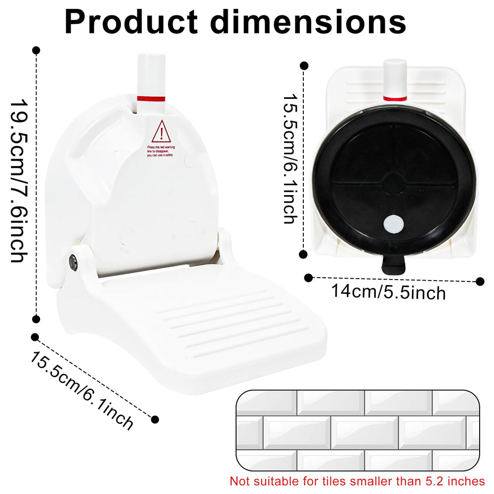 ZMJY repose-pieds-douche pliable-portable voyage pratique pour petites salles de bains