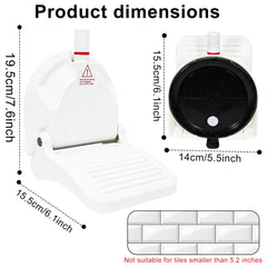 ZMJY repose-pieds-douche pliable-portable voyage pratique pour petites salles de bains