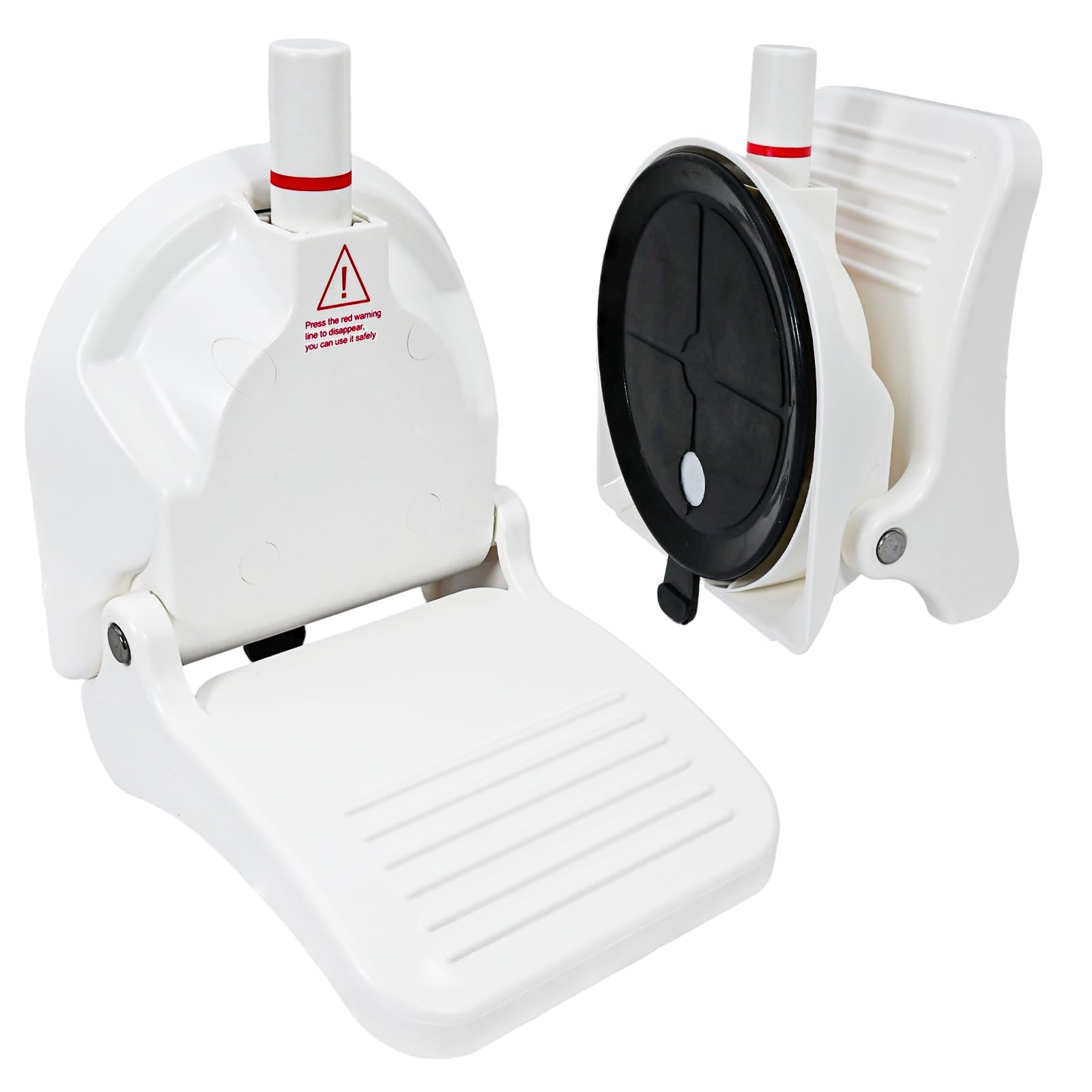 ZMJY repose-pieds-douche ventouse forte sans percage, installation rapide et securite