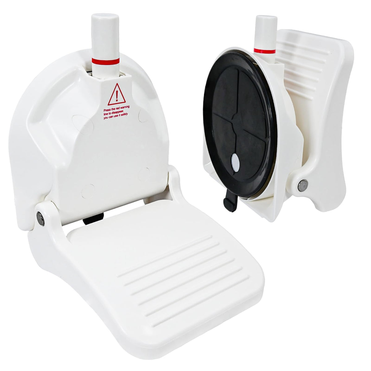 ZMJY repose-pieds-douche ventouse forte sans percage, installation rapide et securite