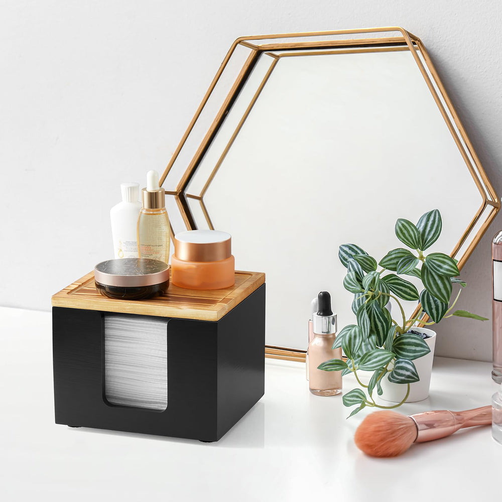 Design rustique-chic en bois pour vanité avec ZMZKKLL.