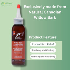 Huile Z’natural croissance des cheveux au rosmarin, hydratation du cuir chevelu.